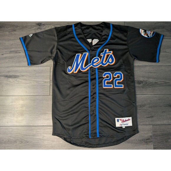 Other - Juan Soto #22 New York Mets Black Patch Alternate Jersey Men's Small